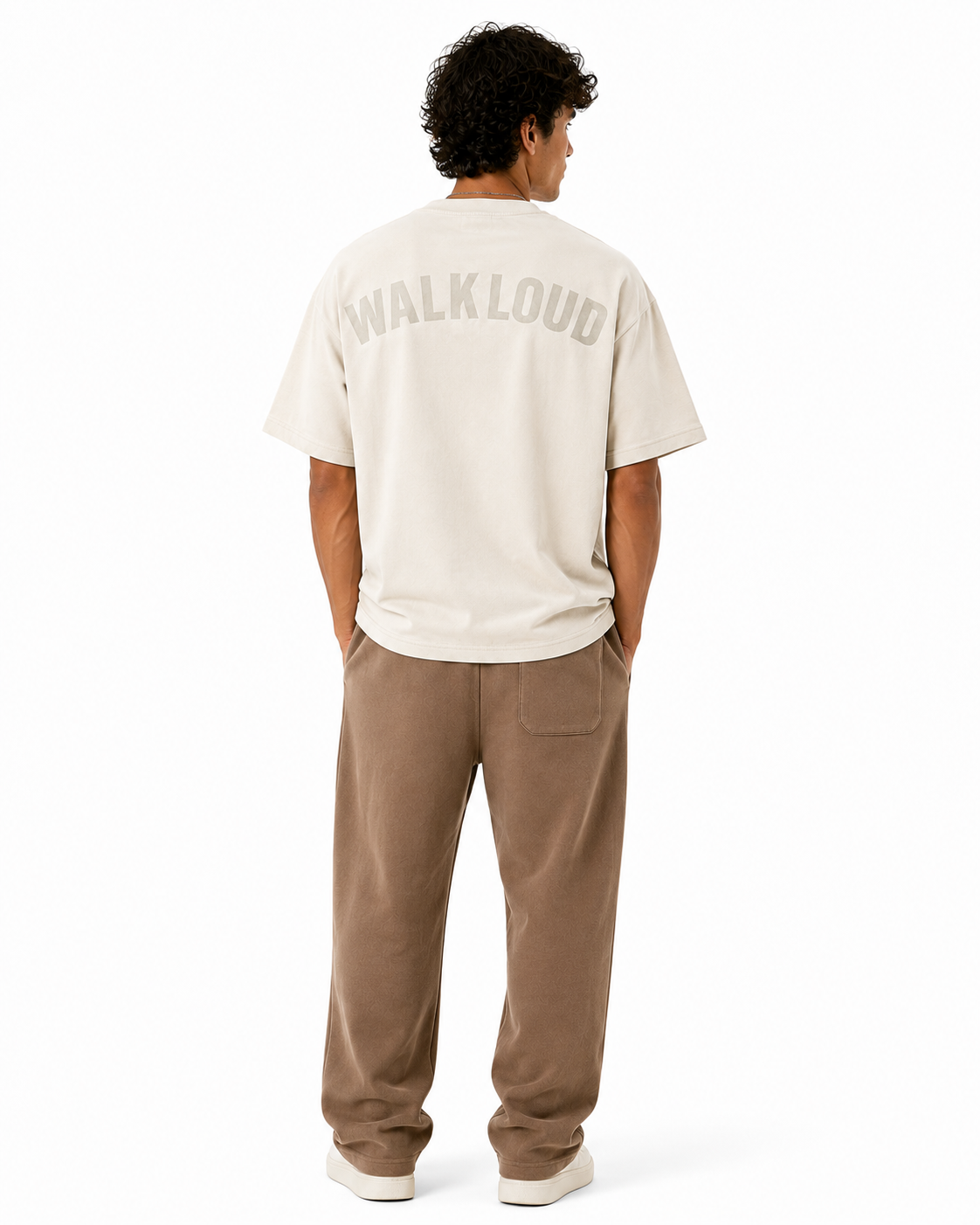 Unbound Oversized Tee - Sand Wash