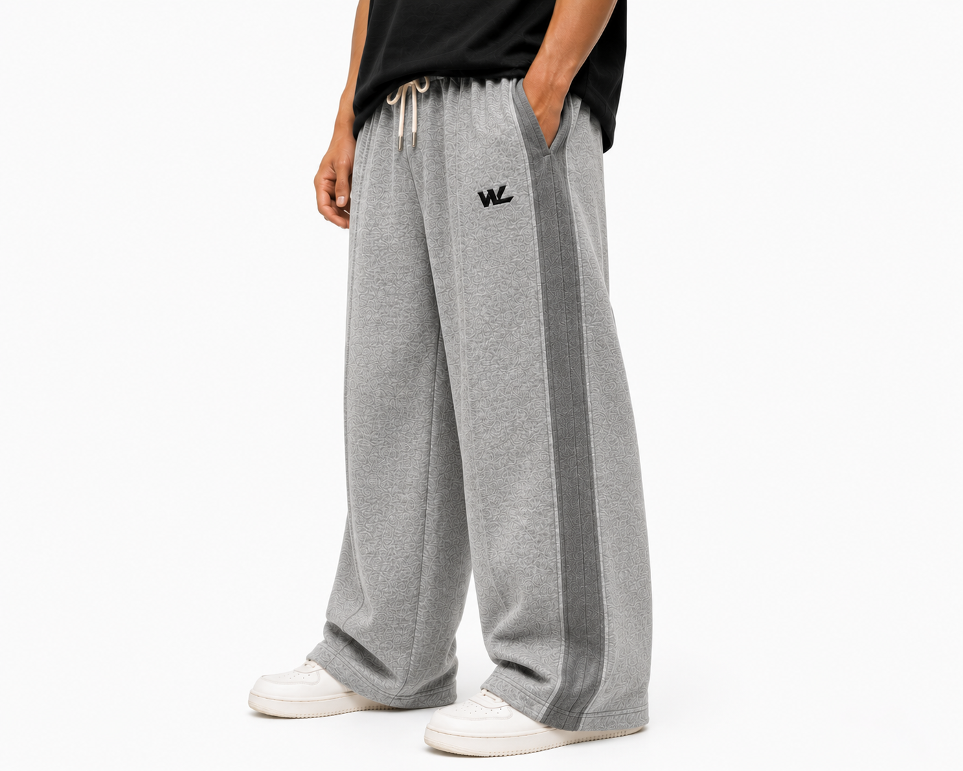 Boulevard Relaxed Sweatpants – Heather Grey