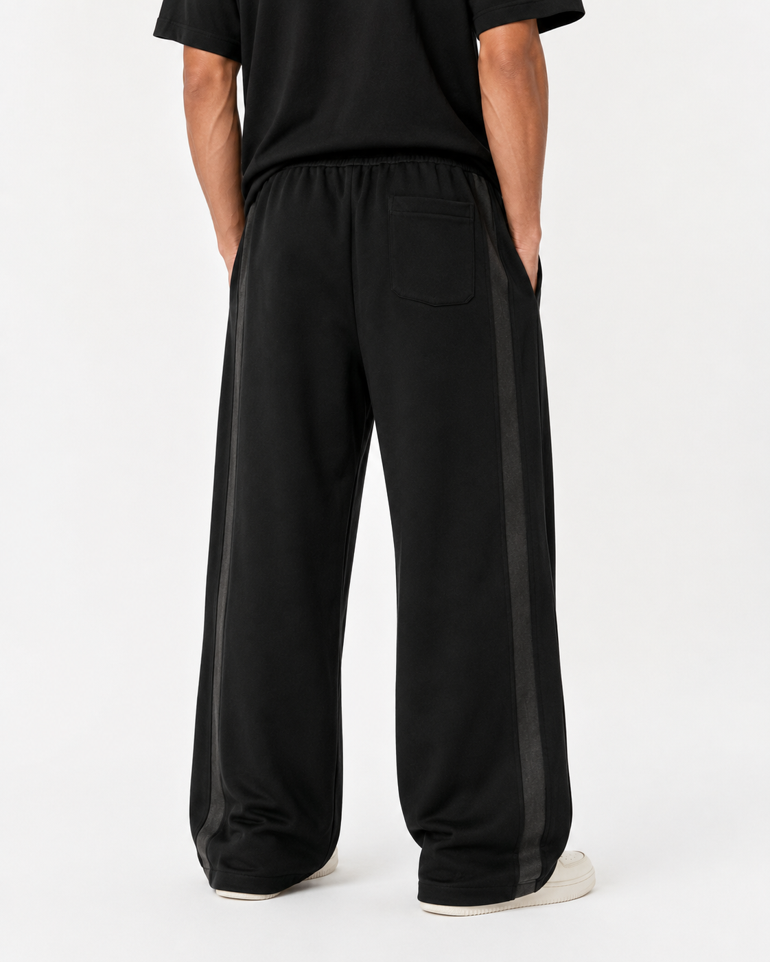 Boulevard Relaxed Sweatpants – Black