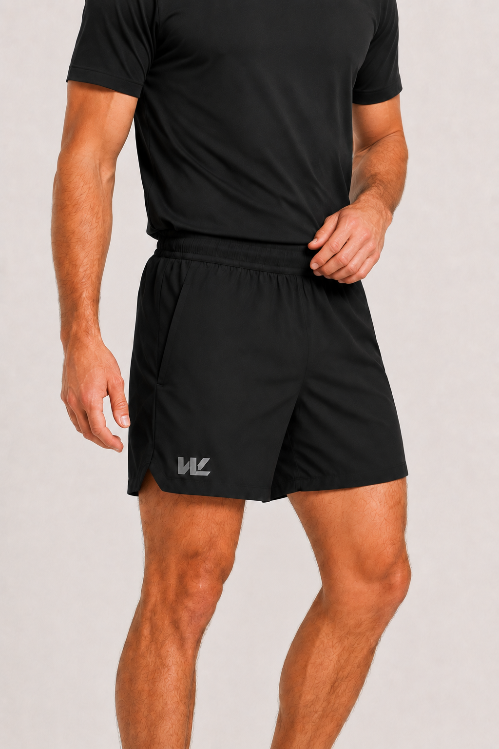 Hybrid Performance Shorts – Jet Black