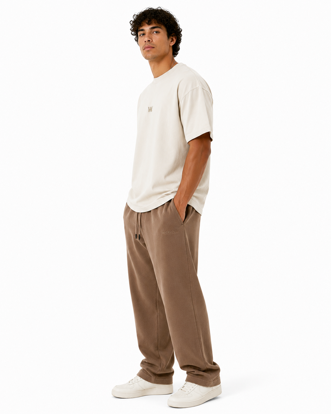 Unbound Oversized Tee - Sand Wash