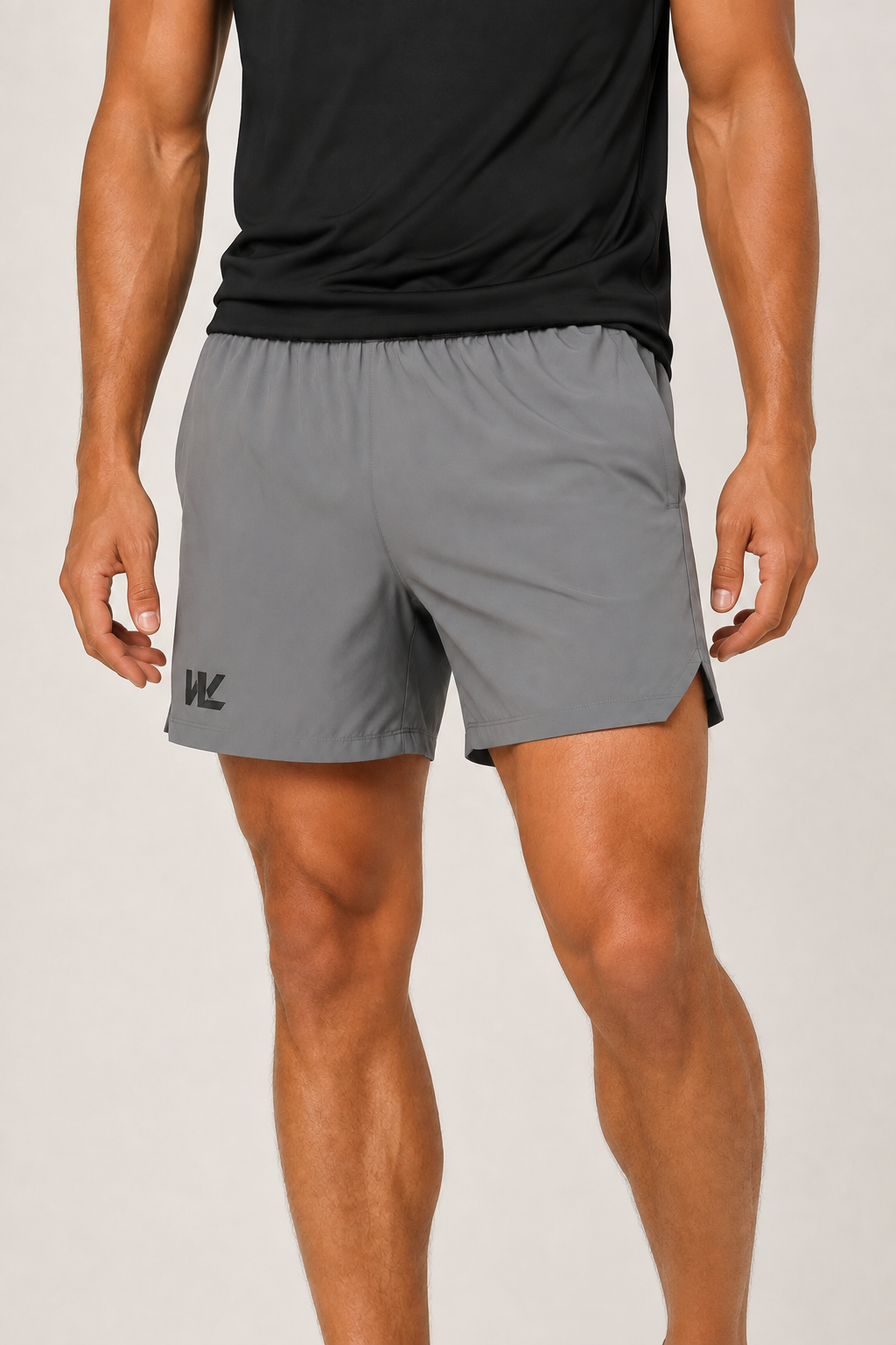 Hybrid Performance Shorts – Slate Grey