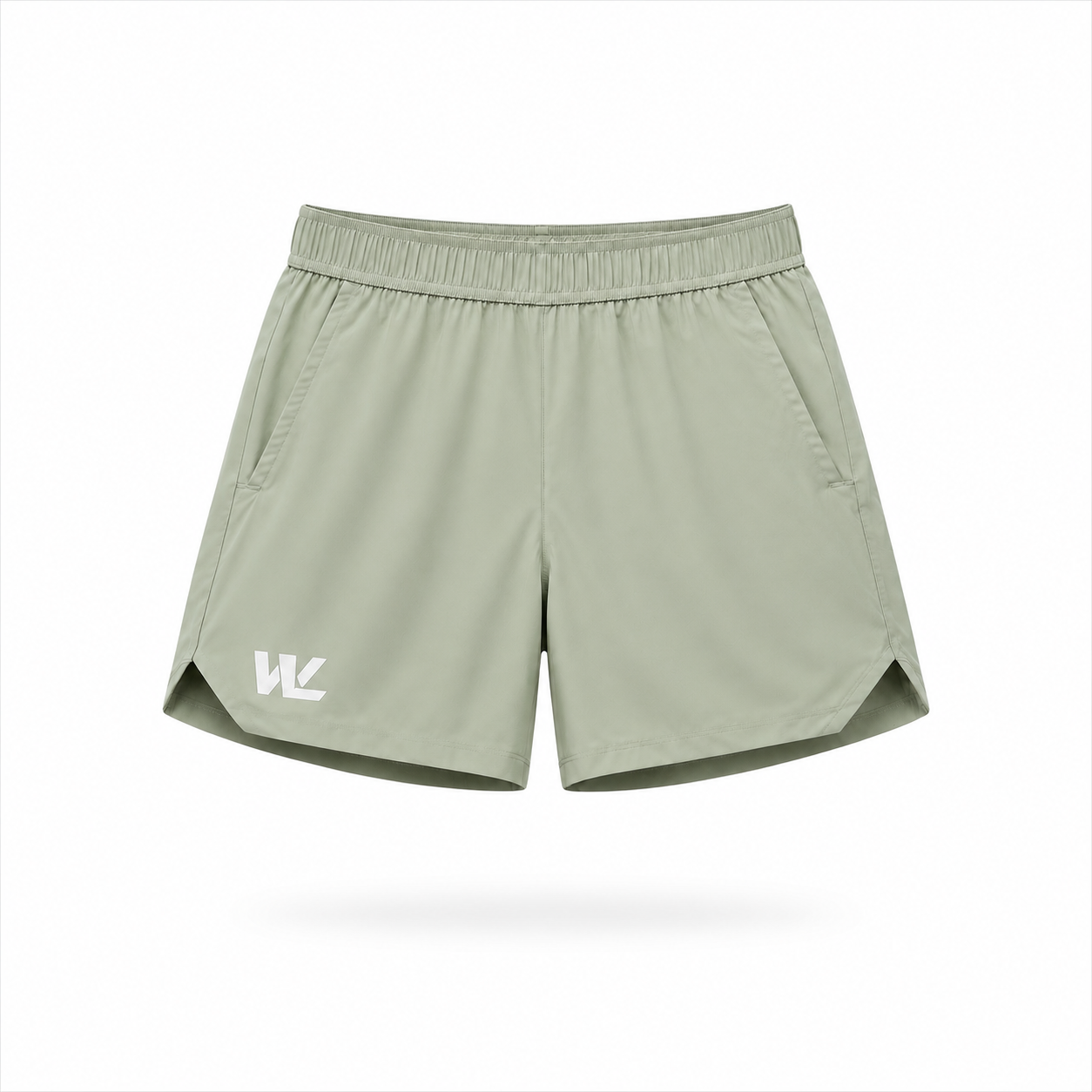 Hybrid Performance Shorts – Silica Green