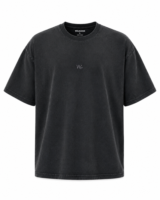 Unbound Oversized Tee - Midnight Wash