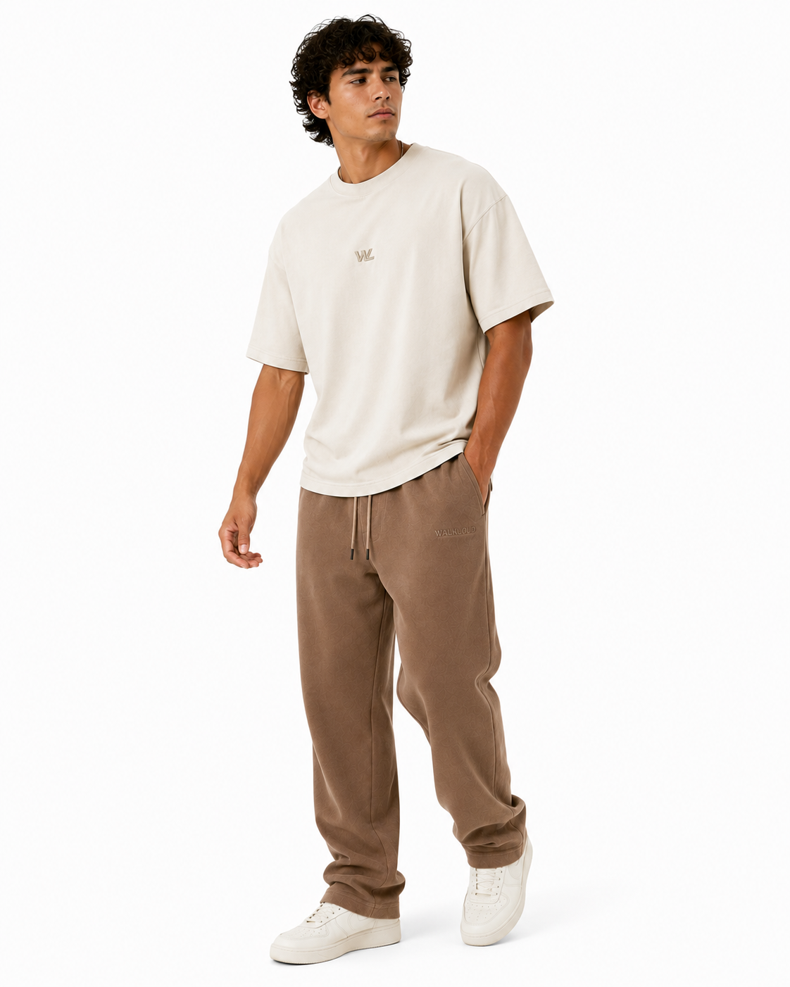 Unbound Oversized Tee - Sand Wash