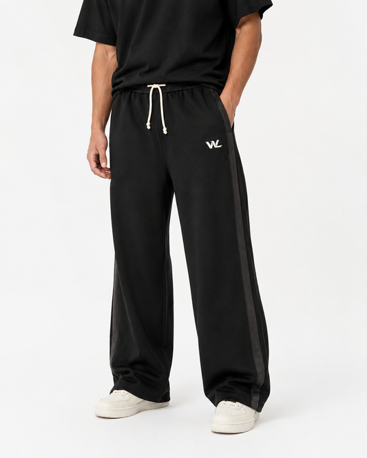 Boulevard Relaxed Sweatpants – Black