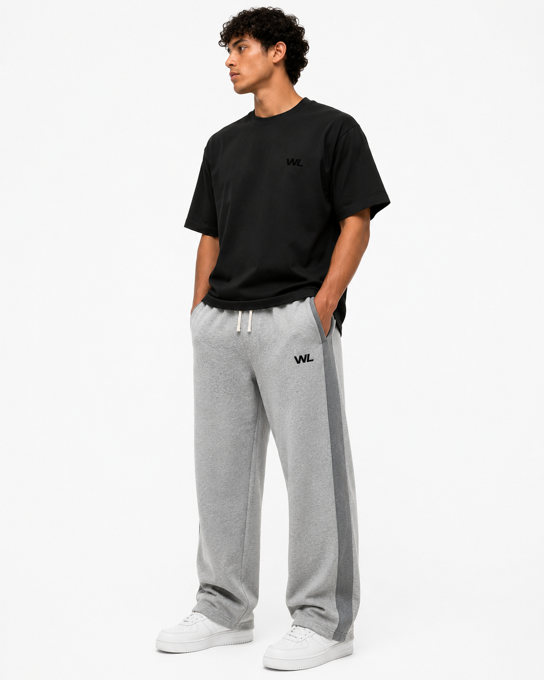 Boulevard Relaxed Sweatpants – Heather Grey