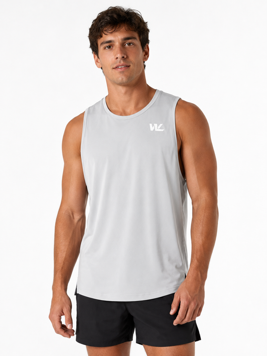 Aurora Performance Tank – Ice Blue