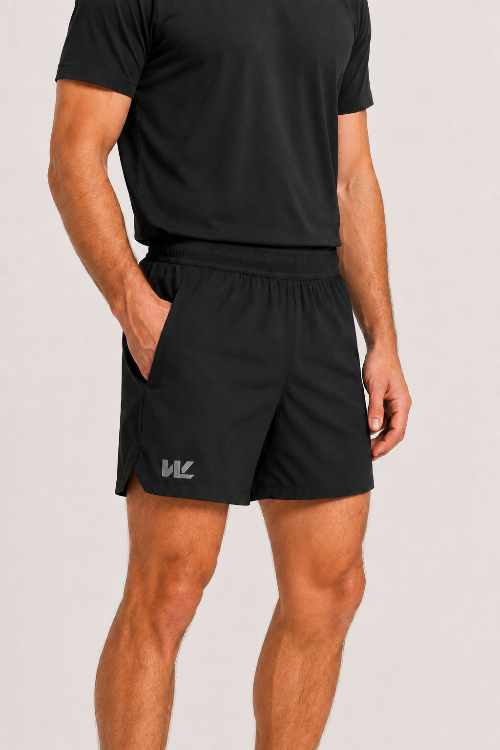 Hybrid Performance Shorts – Jet Black