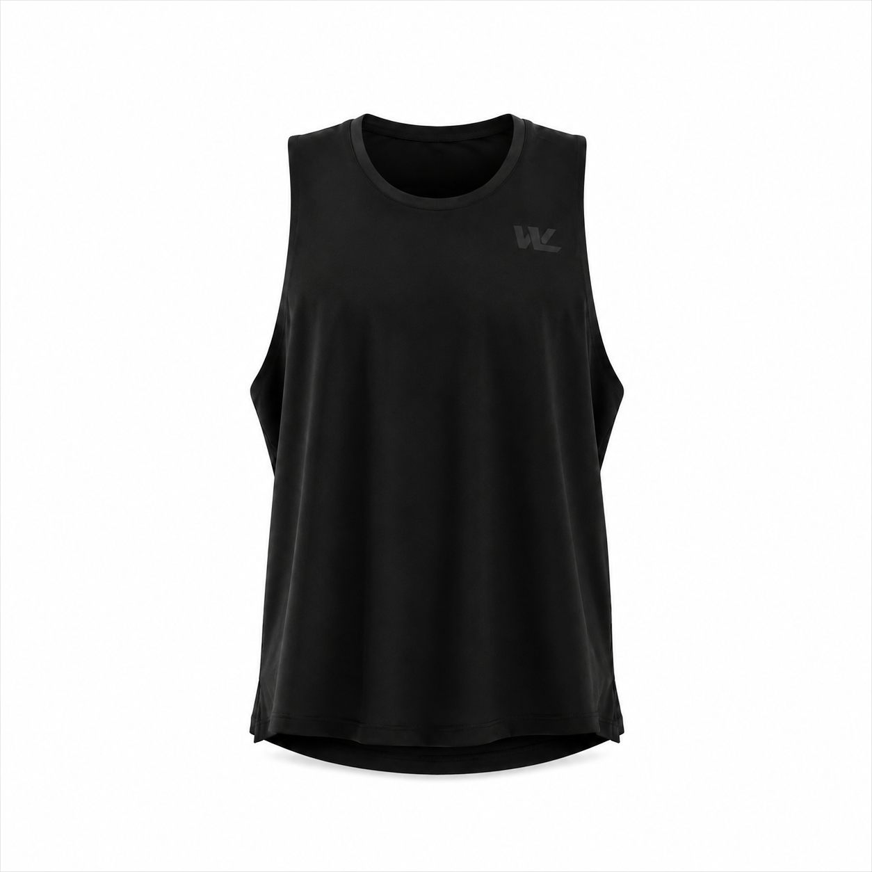 Aurora Performance Tank – Jet Black