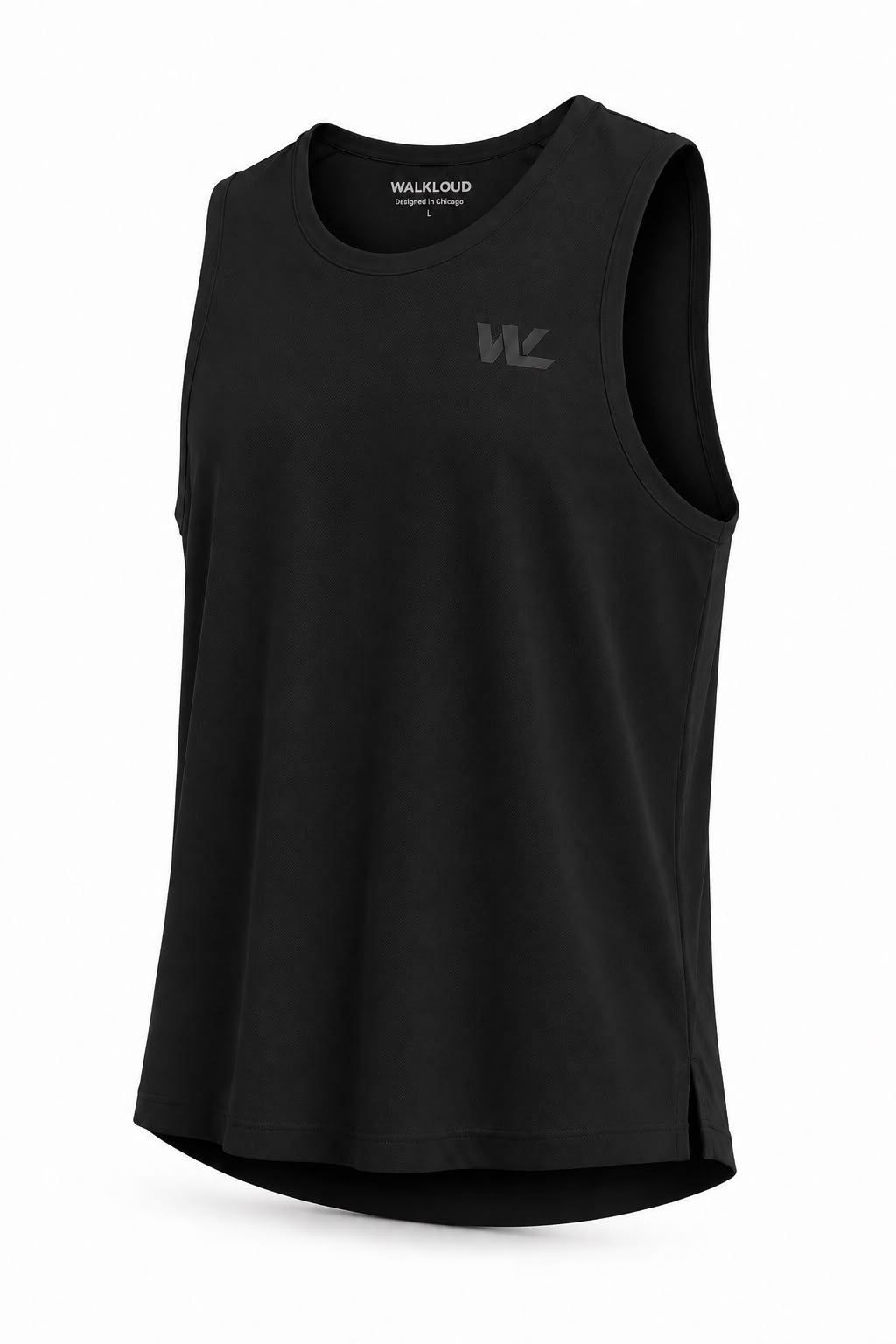 Aurora Performance Tank – Jet Black