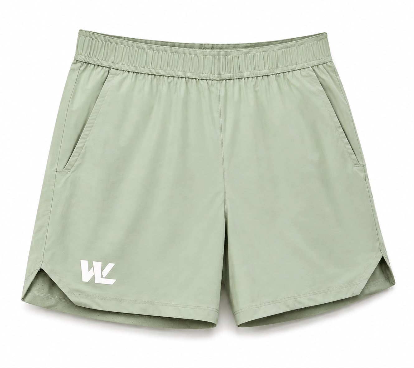 Hybrid Performance Shorts – Silica Green