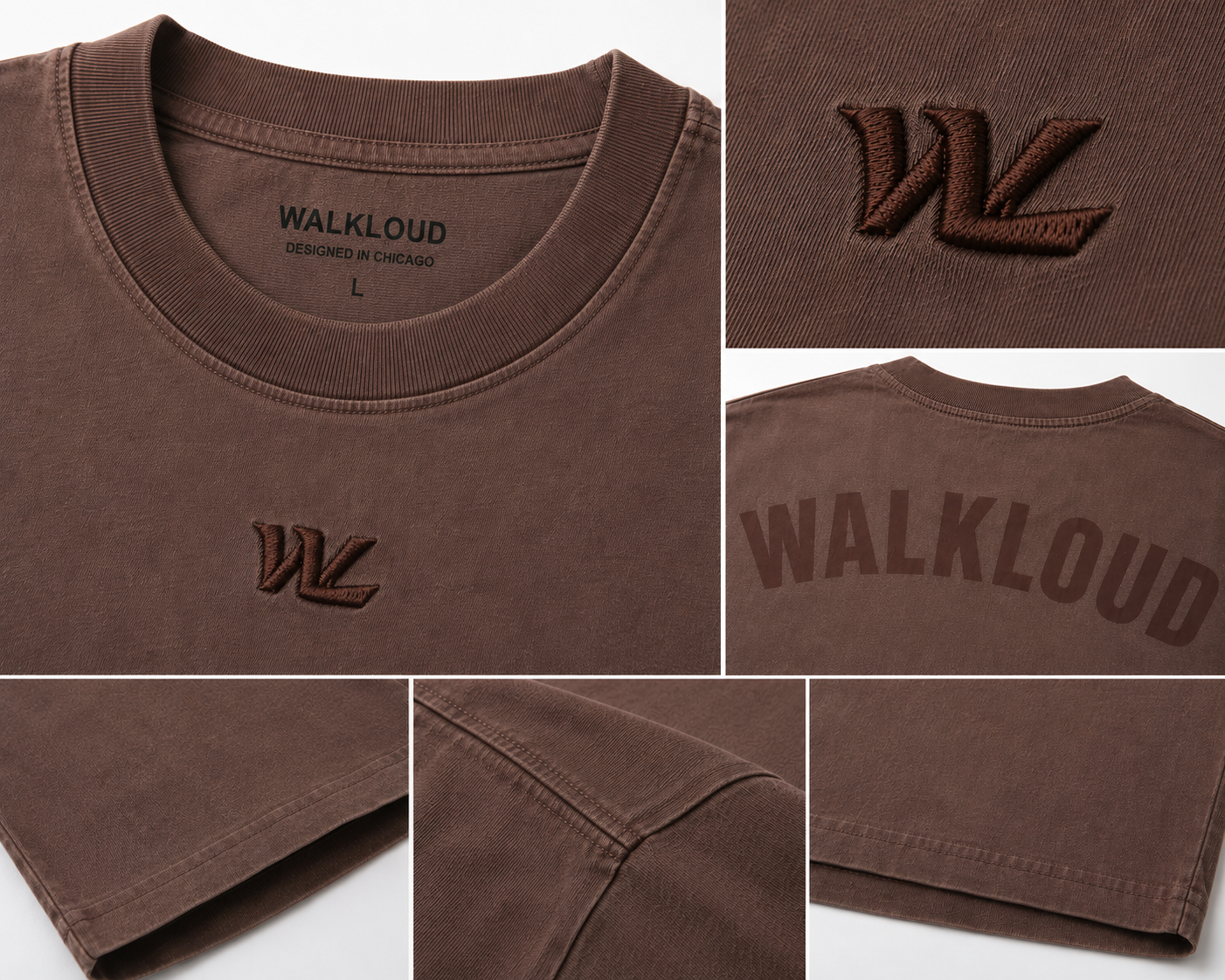 Unbound Oversized Tee - Earth Wash